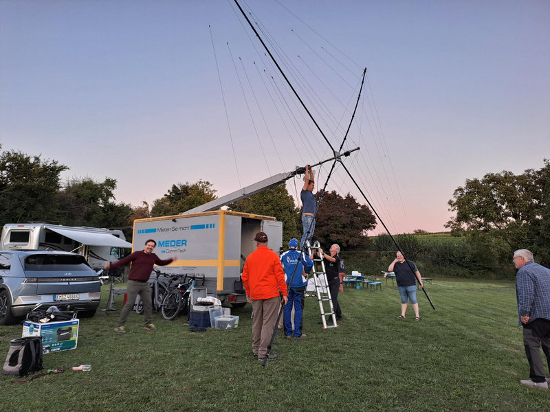 Aufbau Spiderbeam